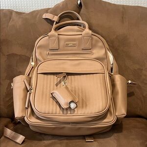 Ju-Ju-Be Tan Diaper Bag